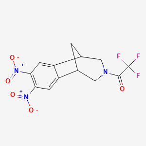 2,3,4,5-tetrahydro-7,8-dinitro-3- (trifluoroacetyl) -1,5-metano-1H-3-Benzazepine 丨 CAS 230615-59-5