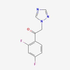 2,4-difluoro-alpha- (1H-1,2,4-triazolyl) aċetofenone 丨 CAS 86404-63-9